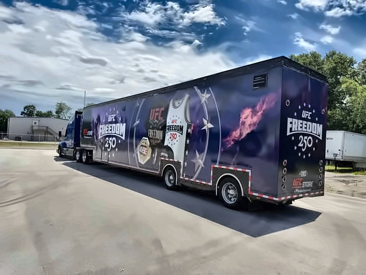 Freedom 250 trailer